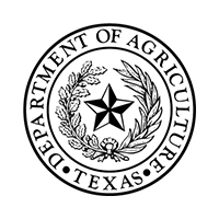 Texas department of agriculture logo.